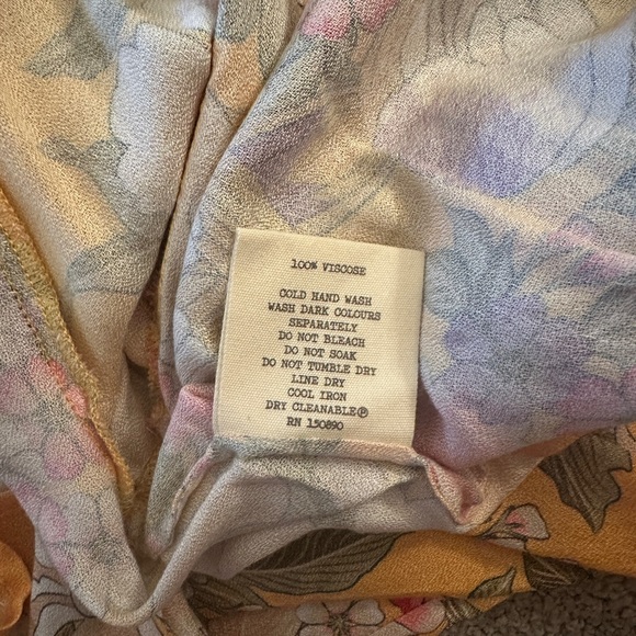 SPELL Blue Skies Wrap Top - S - Picture 8 of 8